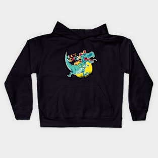 Dinosaur Back to School Kids Hoodie